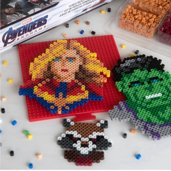 Marvel Avengers Fused Beat Kit 4500 Beads Age 6+ New in Box - Picture 2 of 11